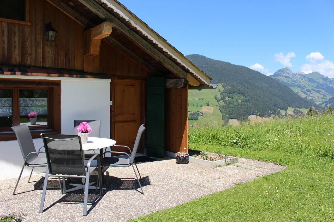 Les Mourriaux Apartment Chateau-d'Oex Luaran gambar