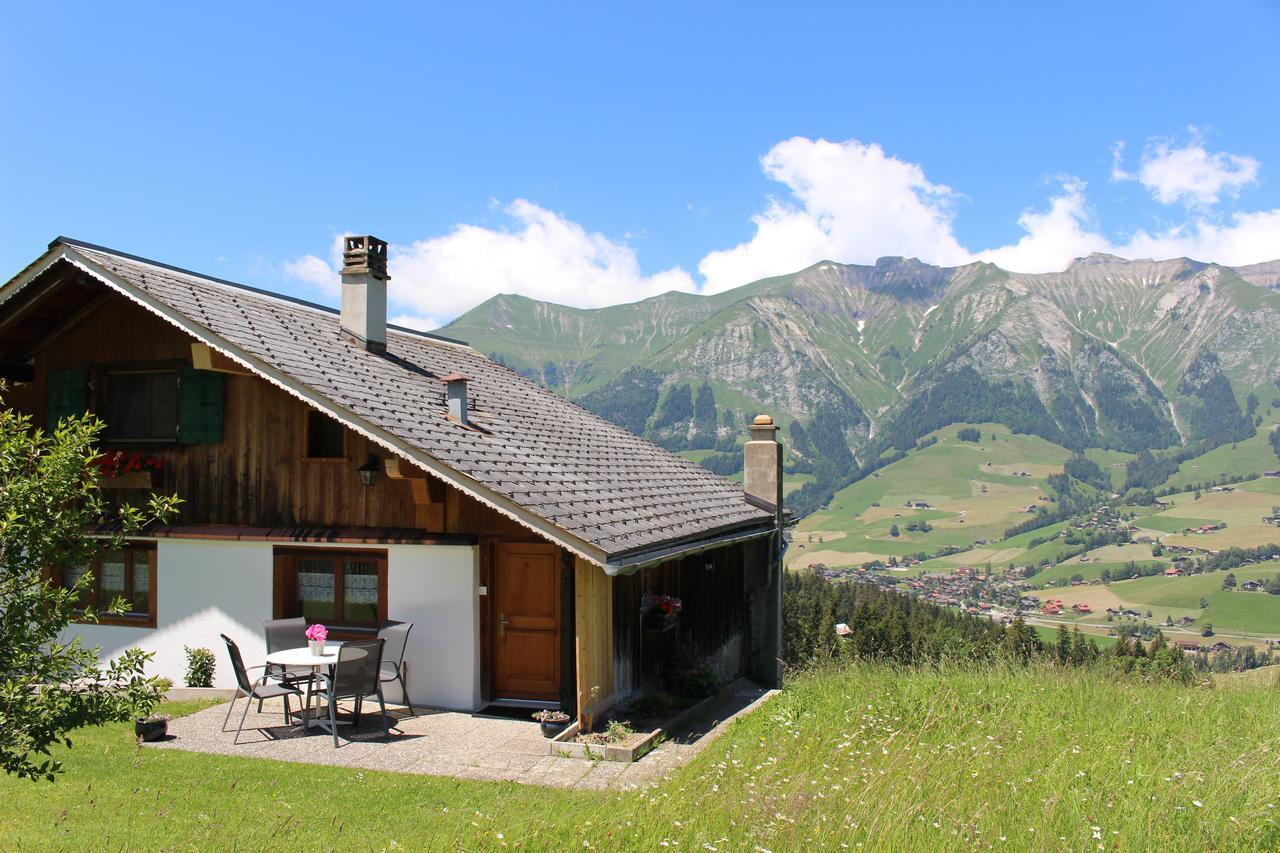 Les Mourriaux Apartment Chateau-d'Oex Luaran gambar